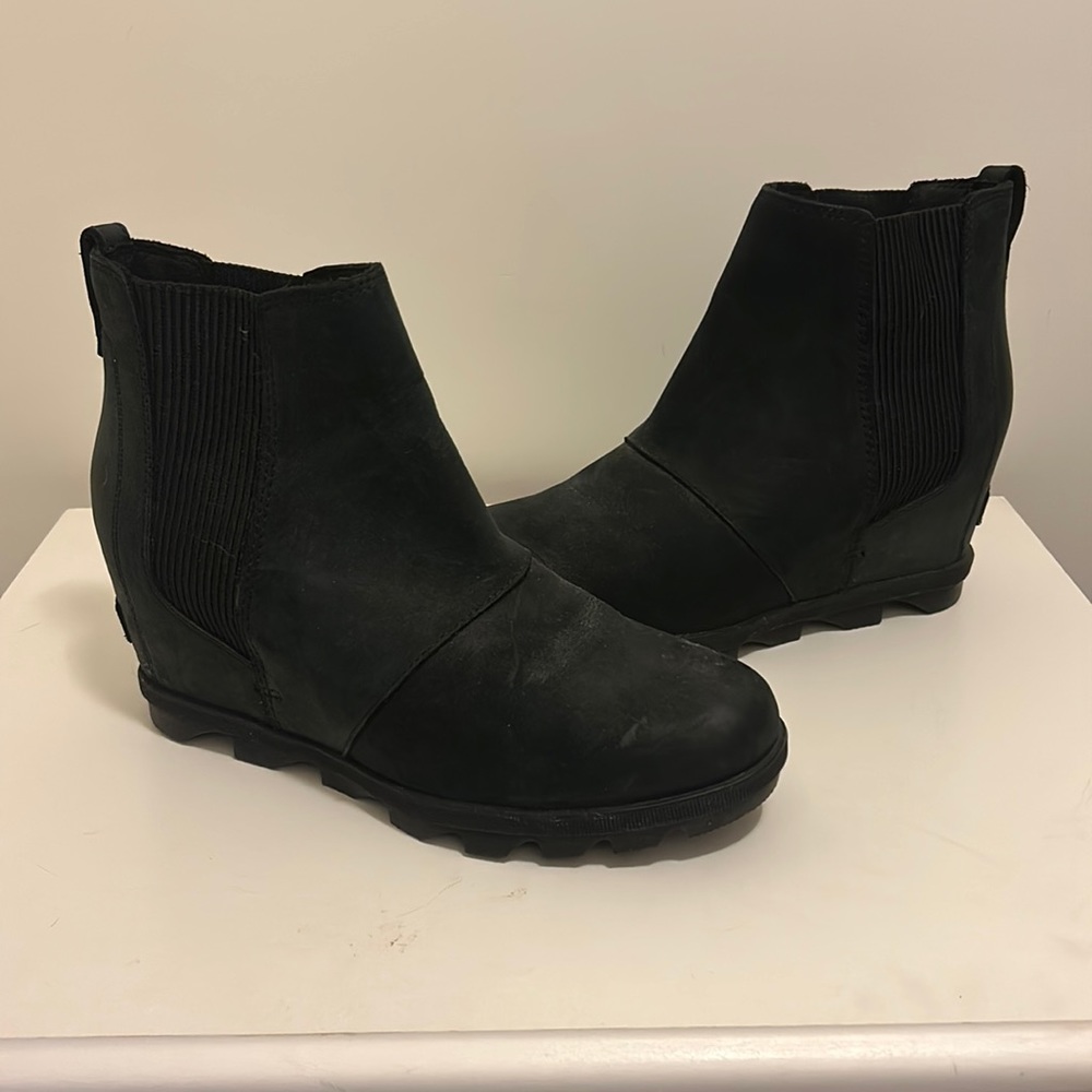 Sorel Women’s Joan Of Arctic Wedge II Chelsea Boot Black